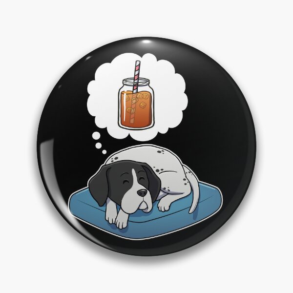 Artikelvorschau, English Pointer dreaming about Iced Tea entworfen und verkauft von DoggieDelights.