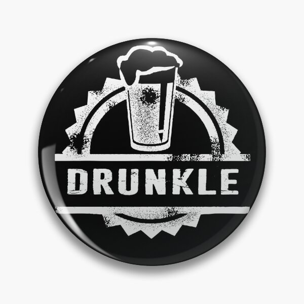 Item preview, Drunkle Drunk Uncle Beer Glass with Foam Drinking Dysfunctional Family Fun Retro Distressed designed and sold by funnytshirtemp.