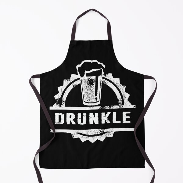 Item preview, Drunkle Drunk Uncle Beer Glass with Foam Drinking Dysfunctional Family Fun Retro Distressed designed and sold by funnytshirtemp.