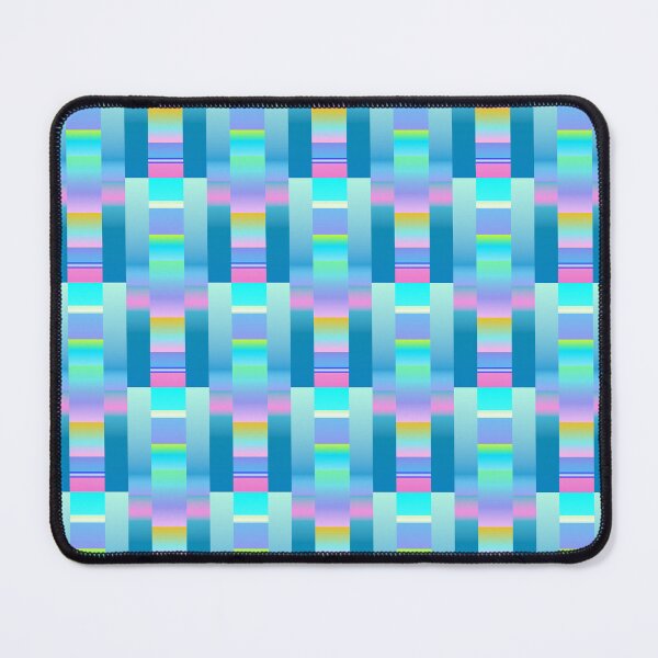 Item preview, Blue colorful geometric pattern | blue abstract tile pattern designed and sold by lausn.