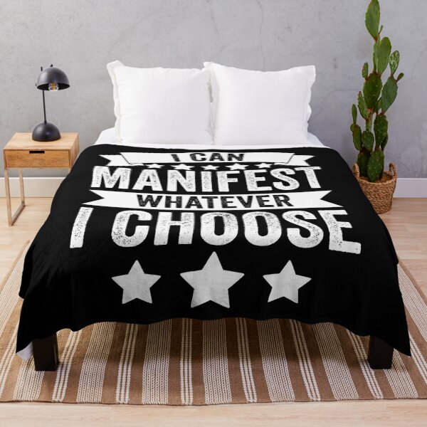 Item preview, Funny Positive Manifestion I Can Manifest Whatever I Choose designed and sold by Nessshirts.