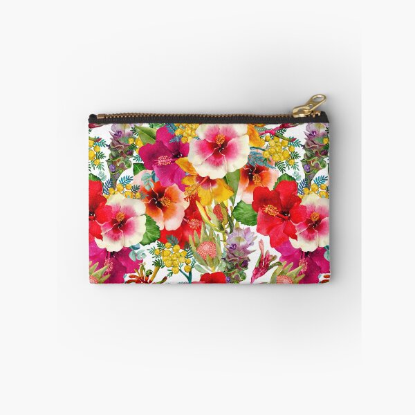 Item preview, Hot Tropical Blooms Pattern designed and sold by Sketchbook Designs.