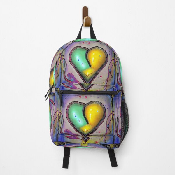 Item preview, green-yellow heart designed and sold by bogfl.
