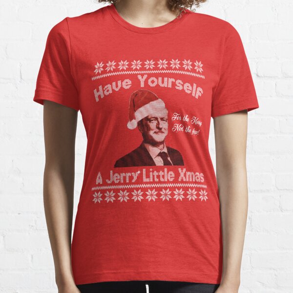 Funny Jeremy Corbyn Jerry Christmas Essential T-Shirt