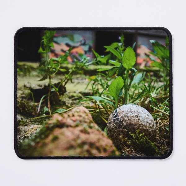 Item preview, Urbex Photography | Golf ball between ruins designed and sold by Cora Wirth.