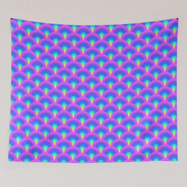 Item preview, Disco circular Rainbow scale pattern designed and sold by Charmy Design.