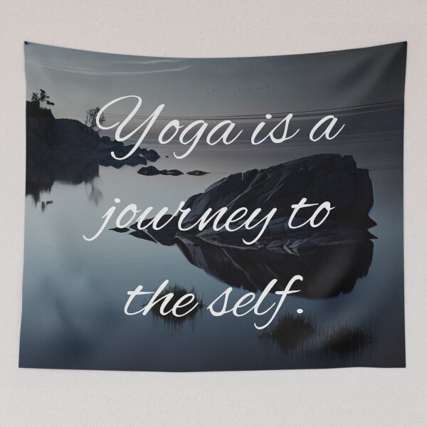 Item preview, Yoga Is A Journey To The Self - Yoga Zen designed and sold by mcmtdesigns.