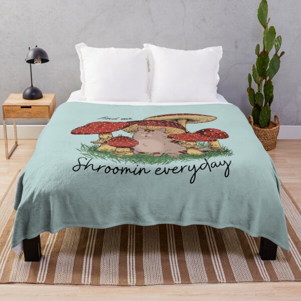 Item preview, Find Me Shroomin Everyday. For a mushroom farmer, for cat lover, for a mushroom forager. designed and sold by Wentoo.