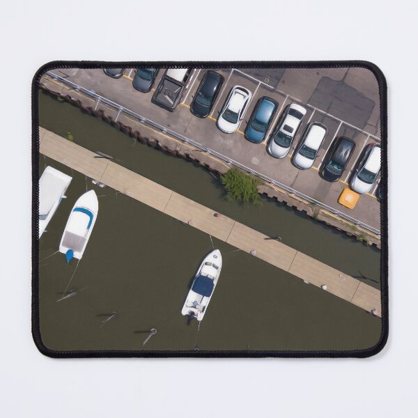 Item preview, Seaborne and Land-Loving: A Port for Ships and Cars Alike designed and sold by elcarnero.