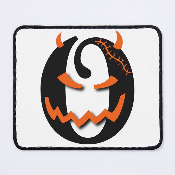 Item preview, Halloween Monogram Letter O designed and sold by Arkadina.
