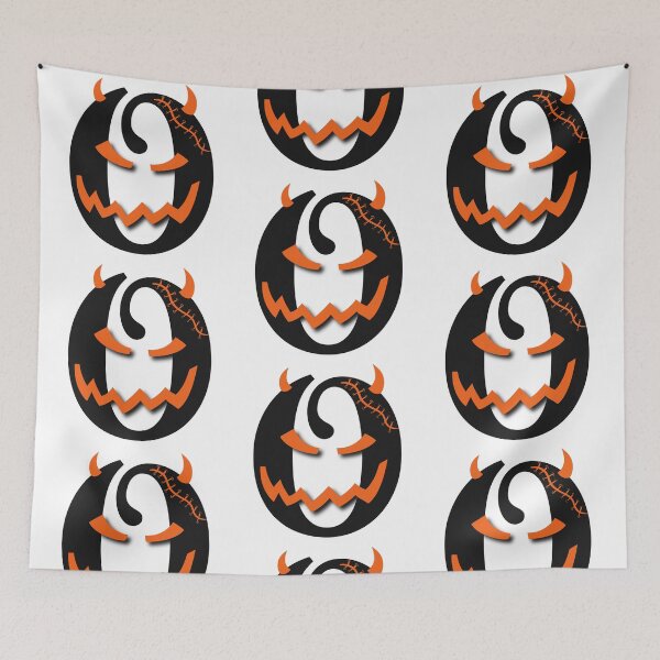 Item preview, Halloween Monogram Letter O designed and sold by Arkadina.