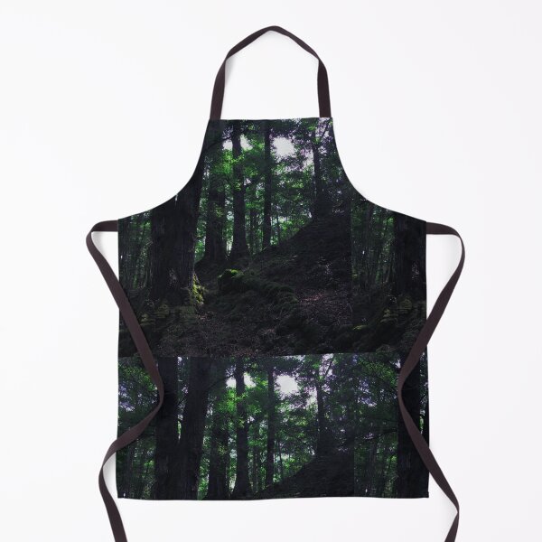 Item preview, Dark forest green trees and sunlight designed and sold by Azaswi.