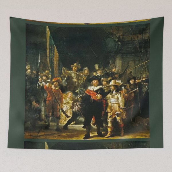 Item preview,  Night Watch, by Rembrandt made more vibrant. designed and sold by CristalleLisa.