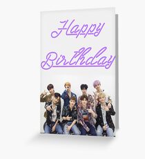 EXO Greeting Card