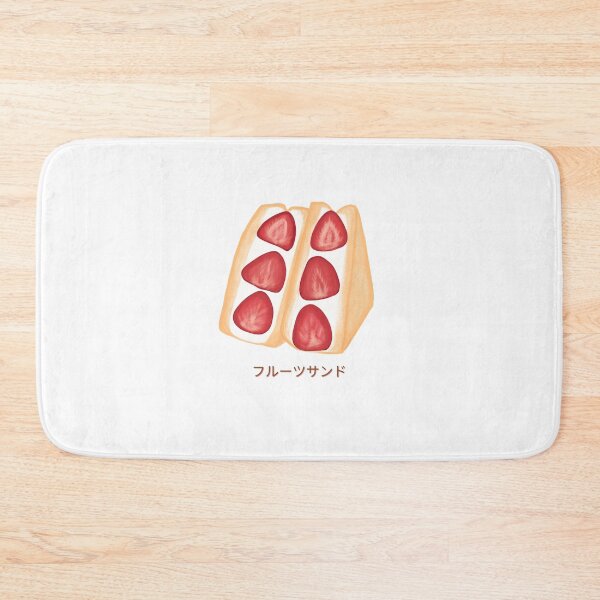 Item preview, JAPANESE FRUIT SANDWICH (STRAWBERRY FRUIT SANDO) designed and sold by sirilakk.