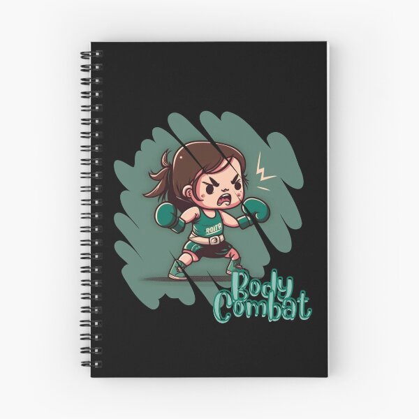 Item preview, Funny Cartoonish Cute Girl Doing Body Combat Punch designed and sold by Cute-Jory-Store.