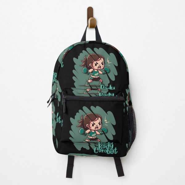Item preview, Funny Cartoonish Cute Girl Doing Body Combat Punch designed and sold by Cute-Jory-Store.