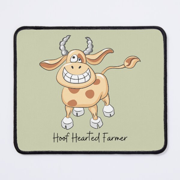Item preview, Hoof Hearted Farmer. For a farmer, for a rancher, for a cattle farmer. designed and sold by Wentoo.