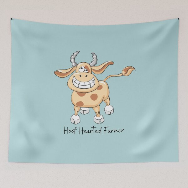 Item preview, Hoof Hearted Farmer. For a farmer, for a rancher, for a cattle farmer. designed and sold by Wentoo.