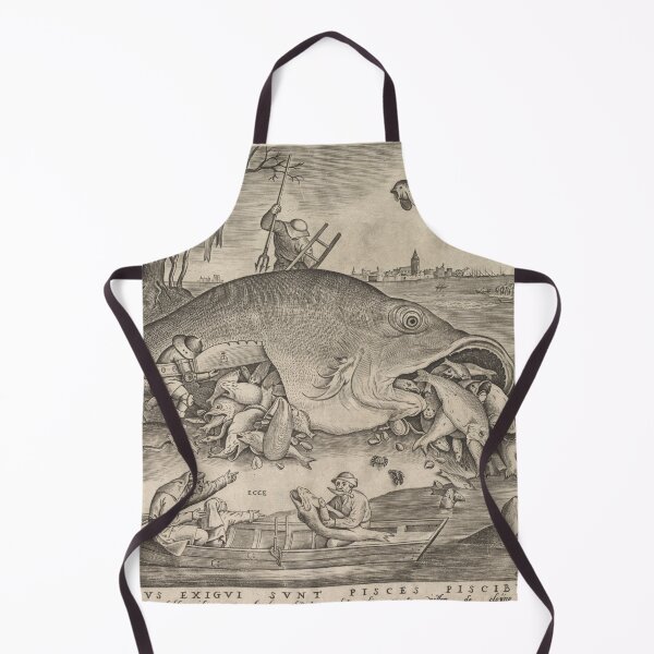 Item preview, Big Fish Eat Little Fish 1557 Pieter van der Heyden After Pieter Brueghel the Elder designed and sold by Onodera.