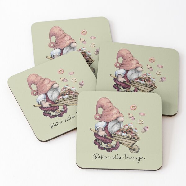 Item preview, Baker Rollin Through. For a baker, for a bakery, for a pastry chef. designed and sold by Wentoo.