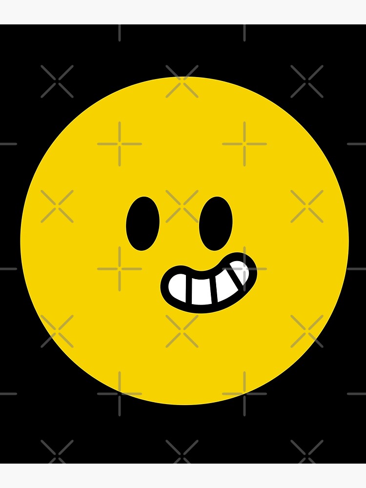 Happy Smiley Face - Yellow | Poster