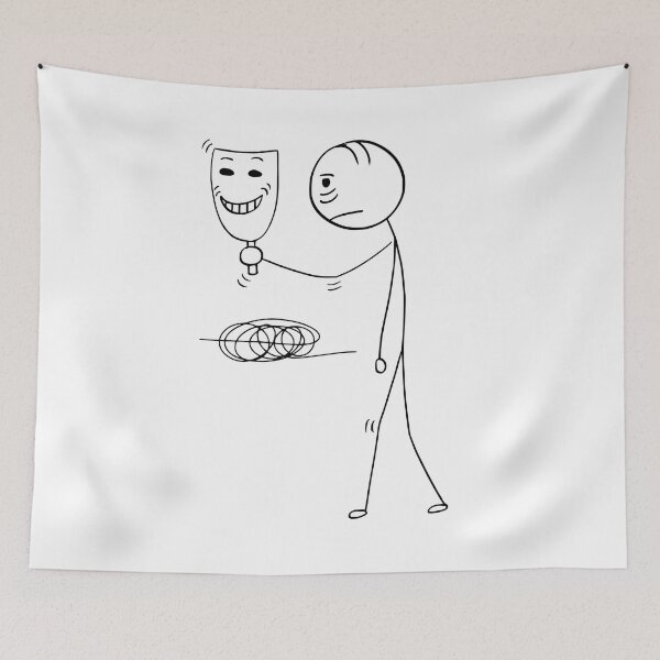 Item preview, Let's pretend to everyone that we are happy despite our sadness designed and sold by MOMO155.