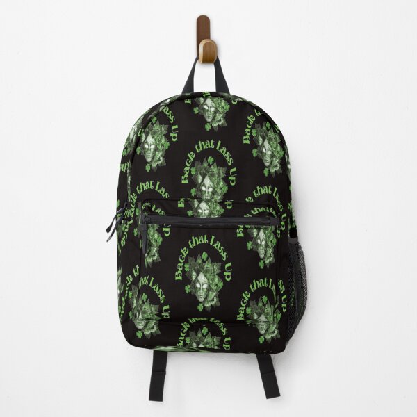 Item preview, Back that Lass Up, Let The Shenanigans Begin, Lucky Shamrock Irish Culture, Shenanigans Squad designed and sold by Adri Barnard.