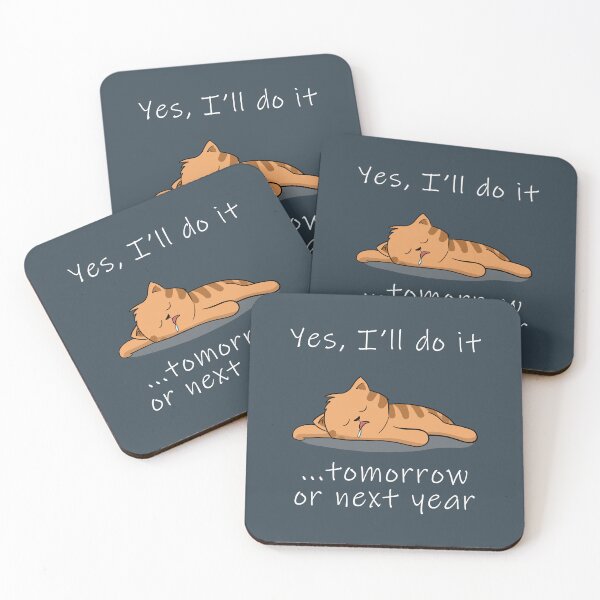 Item preview, Lazy cat designed and sold by Carlos M.R. Alves.