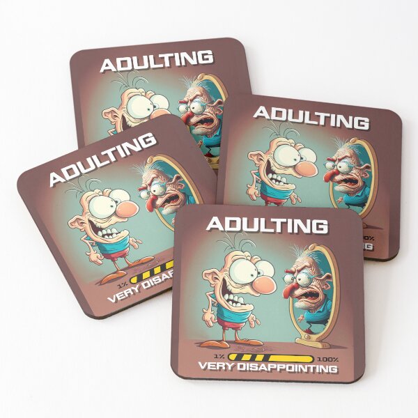 Item preview, Adulting Very Disappointing designed and sold by Choc7YT.