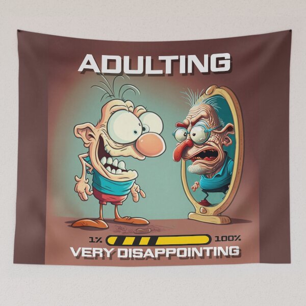 Item preview, Adulting Very Disappointing designed and sold by Choc7YT.