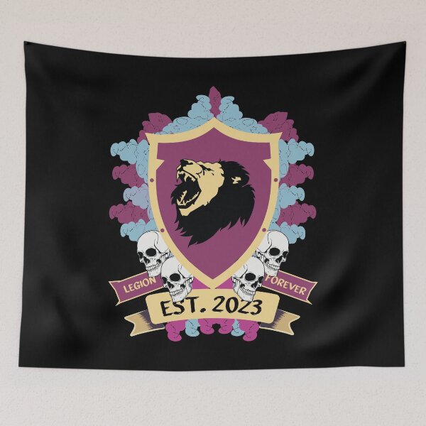 Item preview, LEGION FOREVER EST.2023 STRONG UNIQUE COLORFUL designed and sold by al21ex.