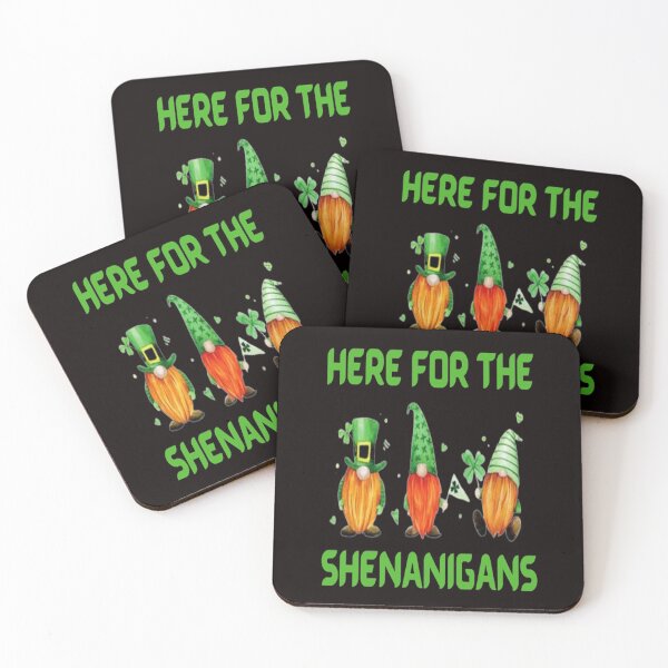 Item preview, Here for the Shenanigans, Let The Shenanigans Begin, Lucky Shamrock Irish Culture, Shenanigans Squad   designed and sold by Adri Barnard.