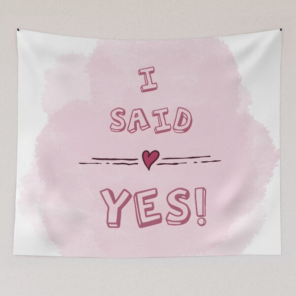 Item preview, I said yes ! designed and sold by Kampendesigns.