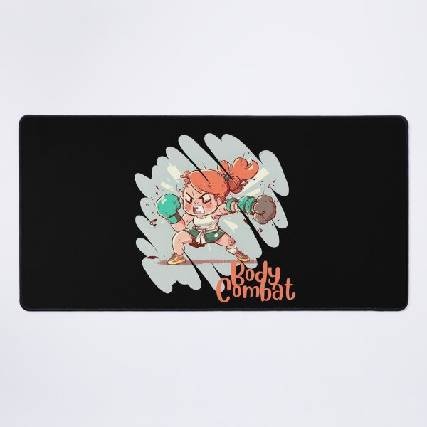 Item preview, Funny Cartoonish Cute Girl Doing Body Combat Punch designed and sold by Cute-Jory-Store.