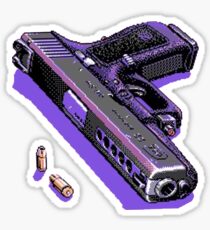 Vaporwave Pixel-Belastung Sticker