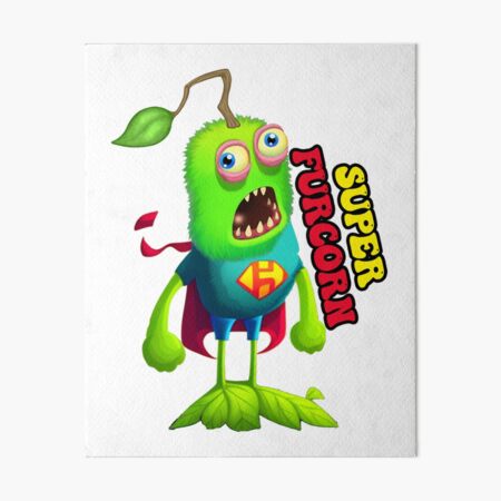 My Singing Monsters character hoola and pompom, hoola and pompom Monsters  Art Board Print for Sale by willosborn