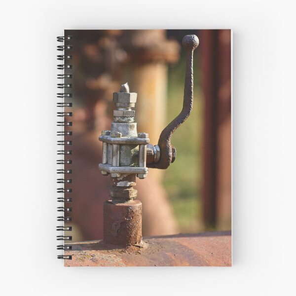 Item preview, Urbex Photography | valve in steel mill designed and sold by Cora Wirth.