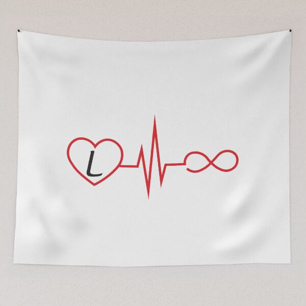 Item preview, Love forever letter L designed and sold by CheymaBou.