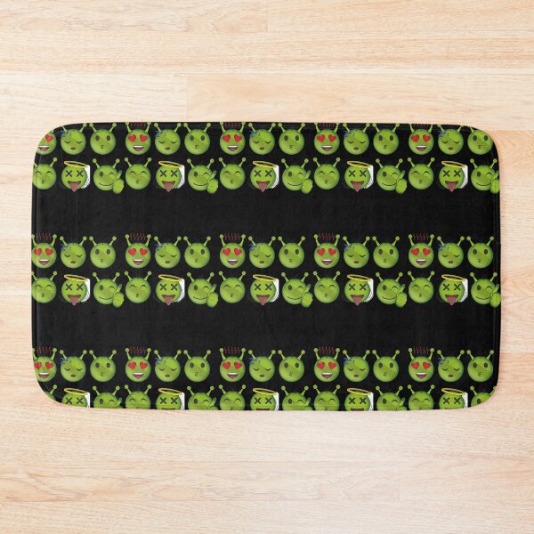 Item preview, Alien  green emotions emoji colorful trendy faces expressions design designed and sold by gulnaz797.