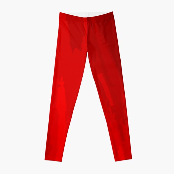 Violent Brushed Red Rush Leggings