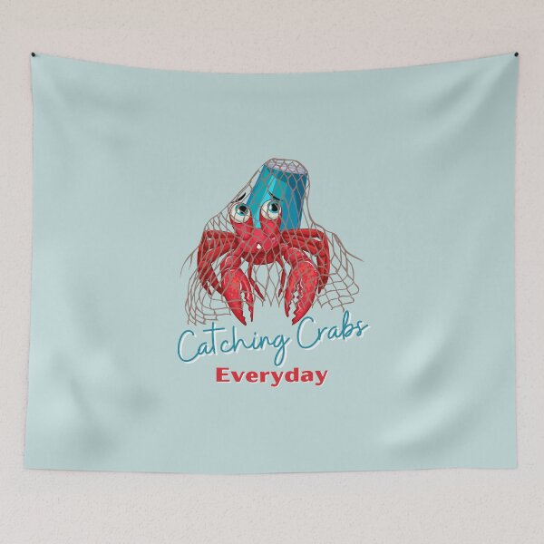 Item preview, Catching Crabs Everyday. For a crabber, for a crab fisherman, for a seafood waiter.. designed and sold by Wentoo.
