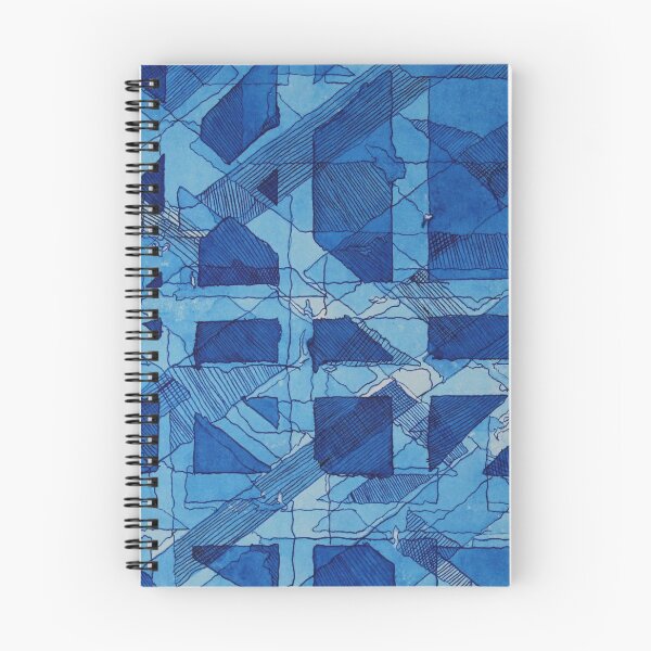 Item preview, blue abstract thing designed and sold by suddenlybirds.