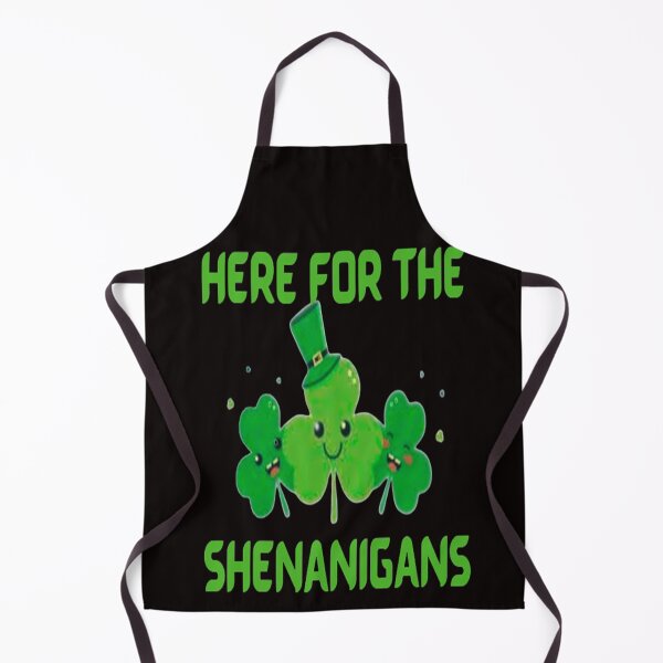 Item preview, Just Here for the Shenanigans, Let The Shenanigans Begin, Lucky Shamrock Irish Culture, Shenanigans Squad designed and sold by Adri Barnard.