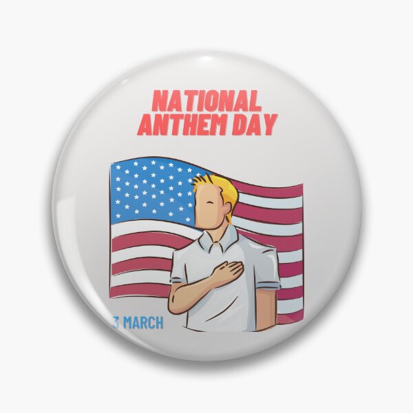 Item preview, National anthem day designed and sold by Simo0455.