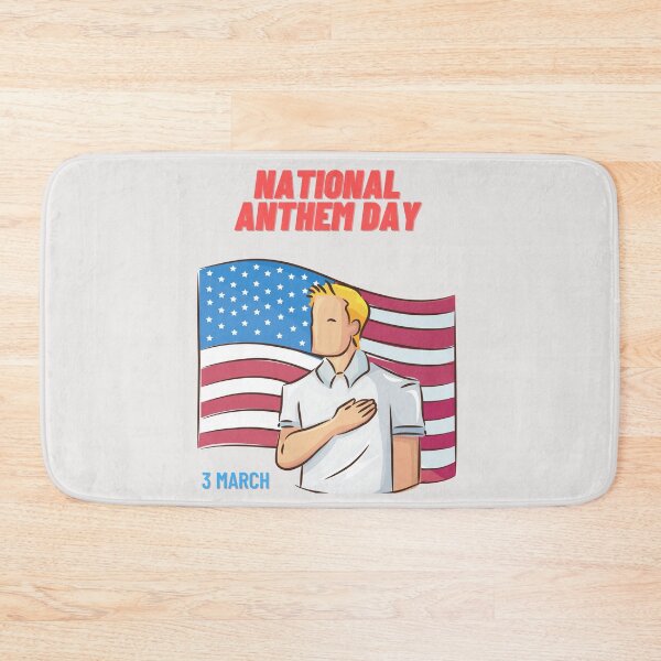Item preview, National anthem day designed and sold by Simo0455.