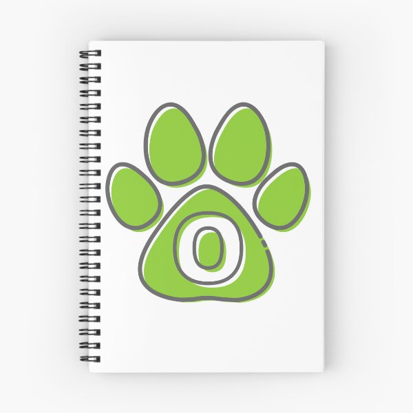 Item preview, Green Paw Monogram O designed and sold by Lyssarien.