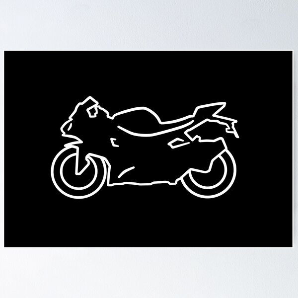 Zx6r Posters for Sale | Redbubble