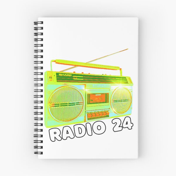 Item preview, Radio 24 sticker designed and sold by Shopaholicer.