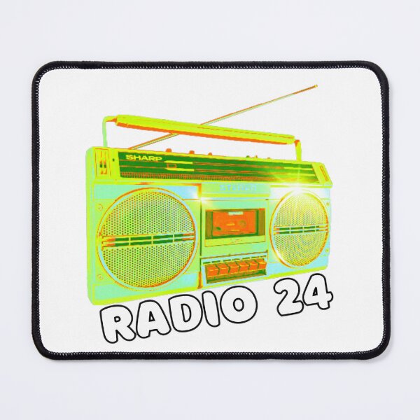 Item preview, Radio 24 sticker designed and sold by Shopaholicer.